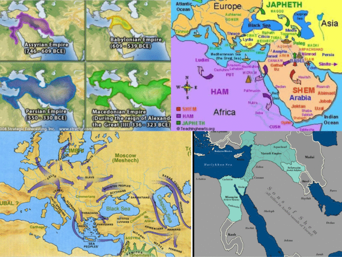 बाइबिल में संदर्भित राष्ट्रों, साम्राज्यों और भू-राजनीतिक संस्थाओं का एक विस्तृत विश्लेषण