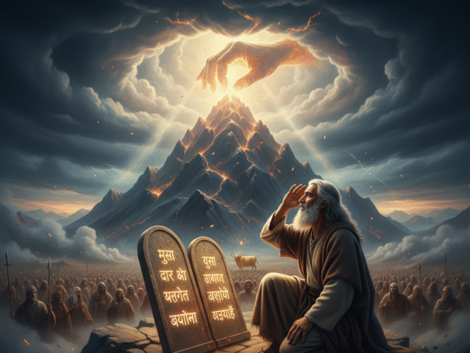 मूसा और दस आज्ञाएँ (Moses and the Ten Commandments)