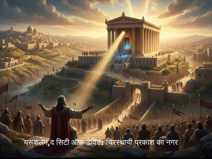 यरूशलेम,द सिटी ऑफ़ डेविड चिरस्थायी प्रकाश का नगर