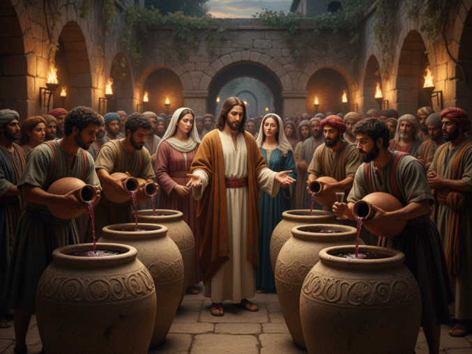 यीशु का पहला चमत्कार काना में विवाह भोज