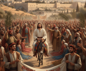 Jesus’ triumphal entry into Jerusalem